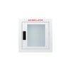 Cubix Safety Semi Recessed, Non-Alarmed, Large AED Cabinet SR-Ln